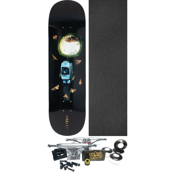 Habitat Skateboards Lunar Lux Skateboard Deck - 8.5" x 31.94" - Complete Skateboard Bundle
